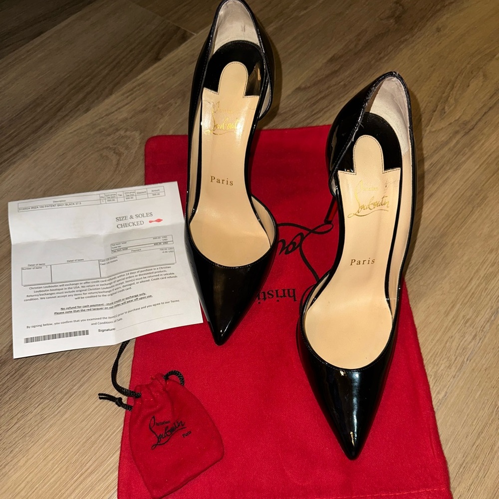 Christian Louboutin Women's Iriza Patent Pumps 100